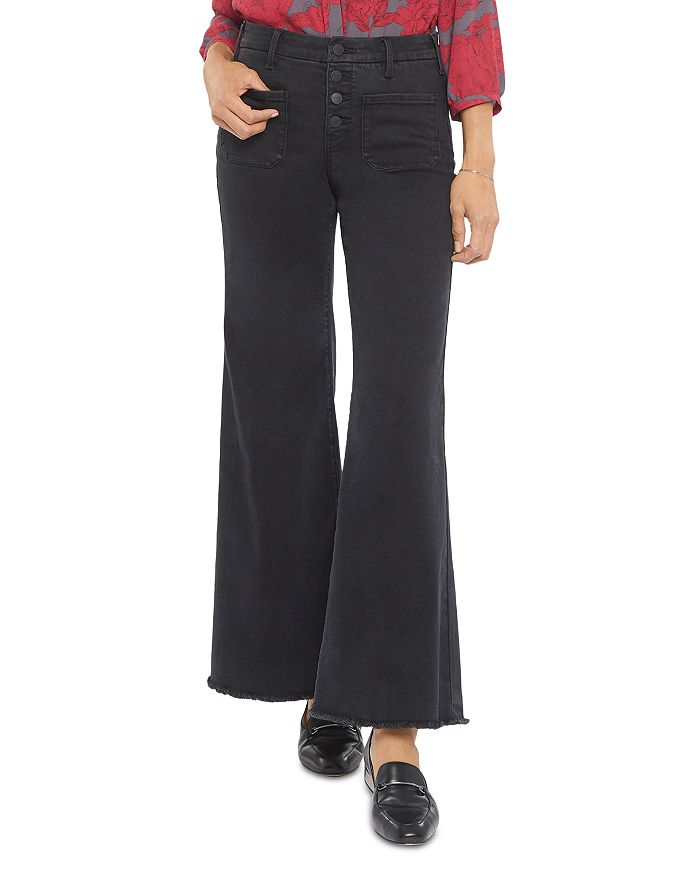 NYDJ Patchie Major Flare Ankle Wide Leg Jeans in Trinity | Bloomingdale's