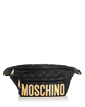 Moschino Quilted Nylon Belt Bag