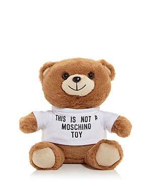 Shop Moschino Stuffed Teddy Bear Crossbody In Multi