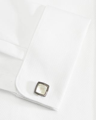 Mother of Pearl Square Cufflinks