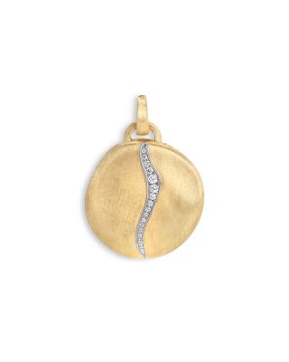 Marco Bicego 18K White & Yellow Gold Diamond Jaipur Pendant