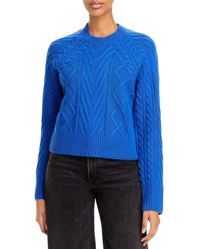 rag & bone Pierce Cashmere Cable Knit Sweater | Bloomingdale's