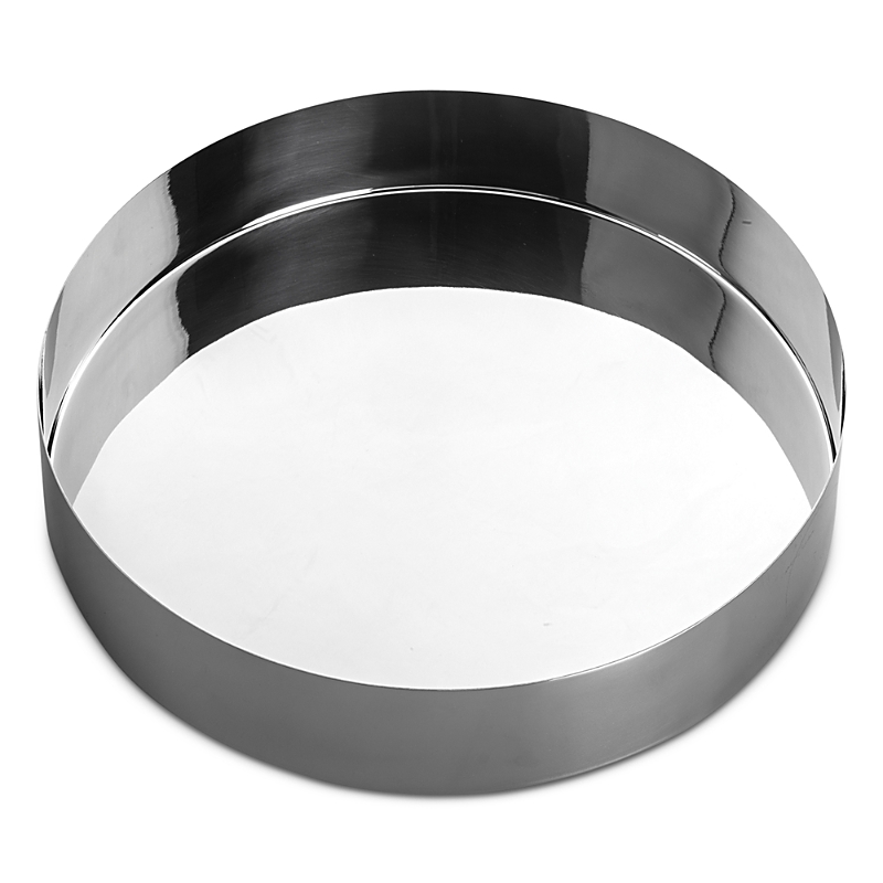 Mepra Stile Round Centerpiece, Large In Silver