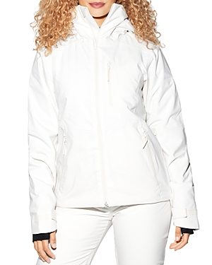 Halfdays Lawrence Waterproof Winter Jacket In White