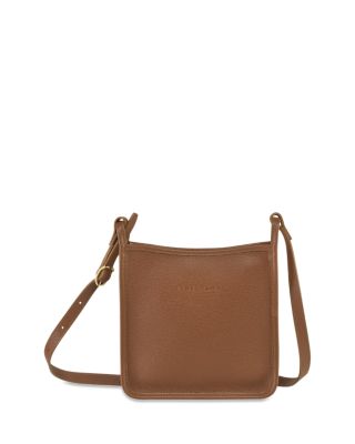 Le Foulonn&eacute; Small Zip Leather Crossbody