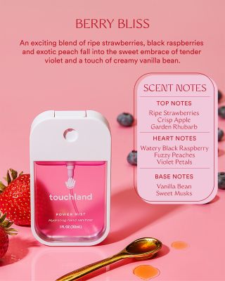 Power Mist Hydrating Hand Sanitizer 1 oz., Berry Bliss