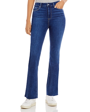 Paige Laurel Canyon Boot-cut High-rise Stretch-denim Jeans In Montreux