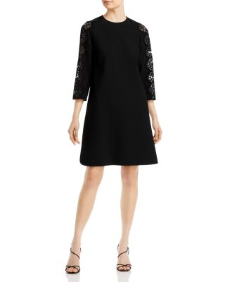 formal black shift dress