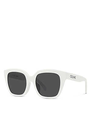 Celine Monochroms 03 Sunglasses In Acetate In Ivory/smoke