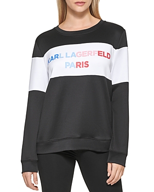 Karl Lagerfeld Paris Colorblock Sweatshirt