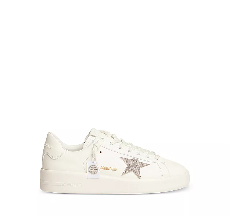 Golden Goose Women's Pure Star Lace Up Sneakers