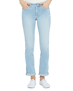 Nydj Sheri Cuffed Slim Leg Ankle Jeans In Northstar In Northstar