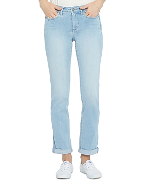 NYDJ SHERI CUFFED SLIM LEG ANKLE JEANS IN NORTHSTAR