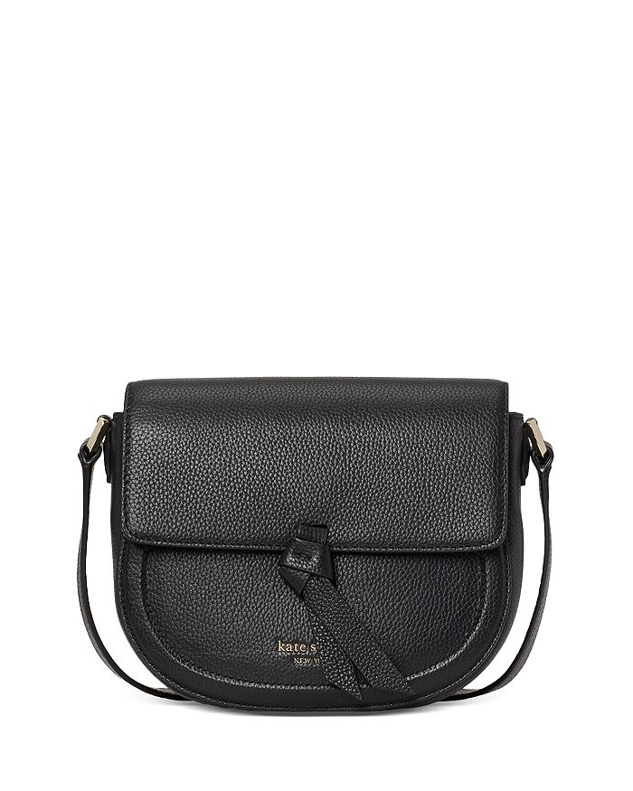 Kate Spade New York Knott Medium Saddle Bag Black One Size
