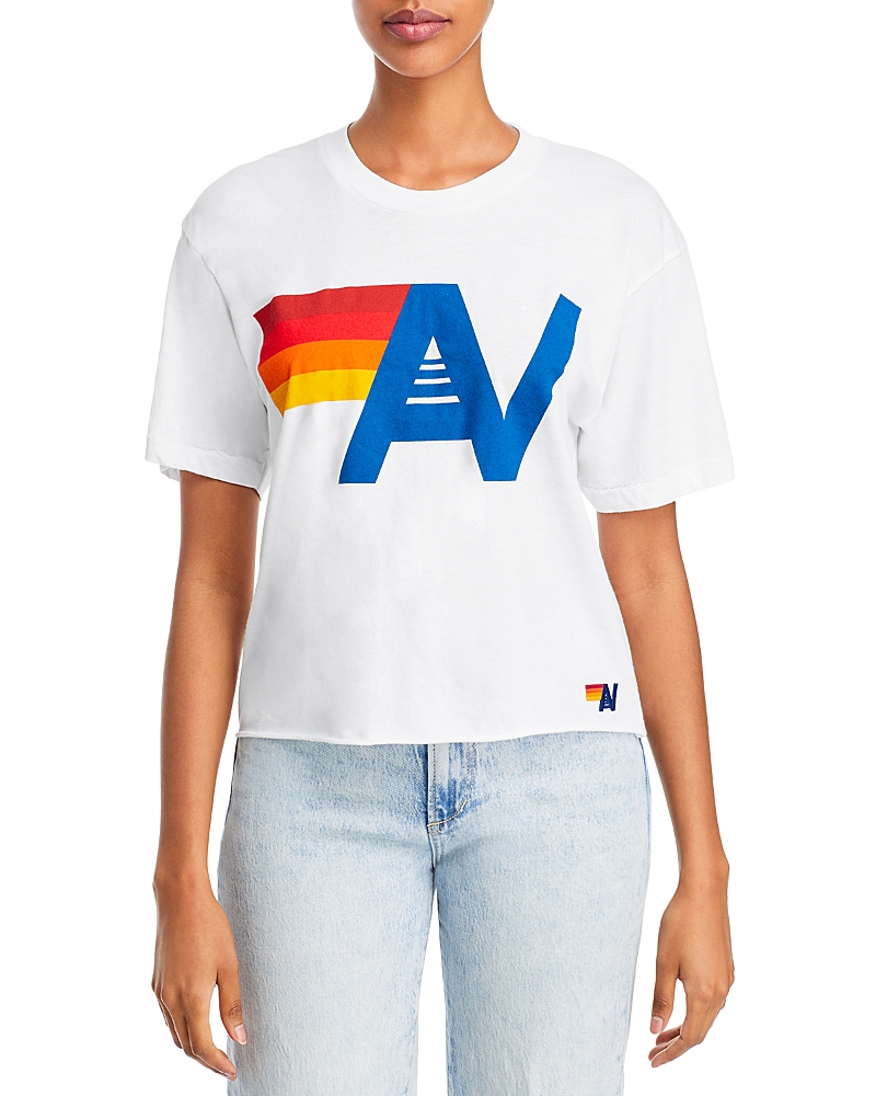 Aviator Nation Logo Boyfriend Tee