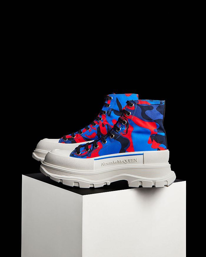 Alexander mcqueen camo sales shoes