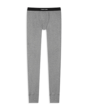 Tom Ford Gray Long Johns Lounge Pants In Gray