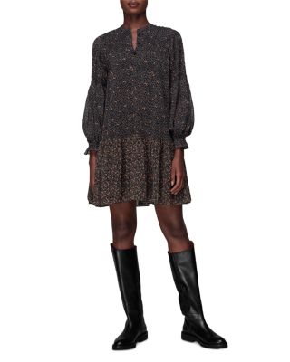 Whistles - Riley Degrade Leaves Dress