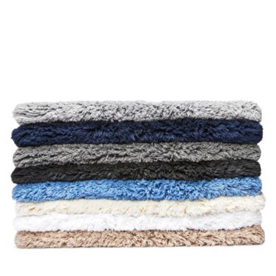 Details about   Hudson Park Collection Luxe Tub Mat Rug 100% Turkish Cotton 32X20 Pool Blue 
