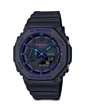 G-shock Analog Digital Watch, 48.5mm In Black/black