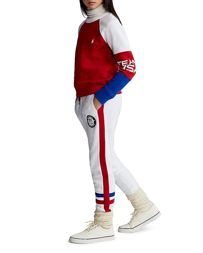 Ralph Lauren Polo Ralph Lauren Team USA Girls' Sweatshirt & Fleece Jogger  Pants - Little Kid, Big Kid