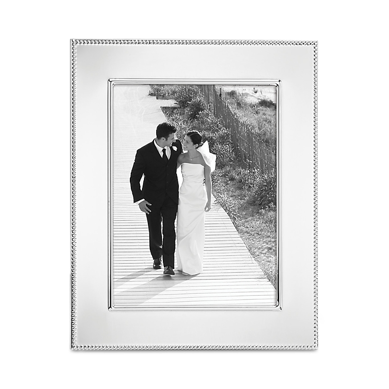 Reed & Barton Lyndon Silverplate Photo Frame, 8" X 10" In Metallic