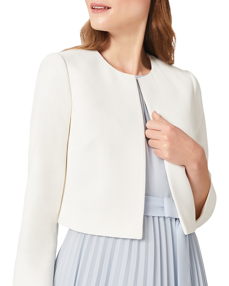 Hobbs London Elize Jacket In Ivory