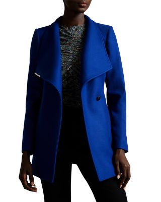 Bright blue clearance ted baker coat