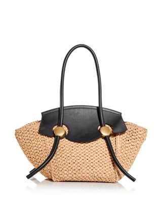 Proenza Schouler - Small Pipe Raffia Shoulder Bag