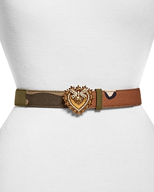 Dolce & Gabbana Logo Leather Belt