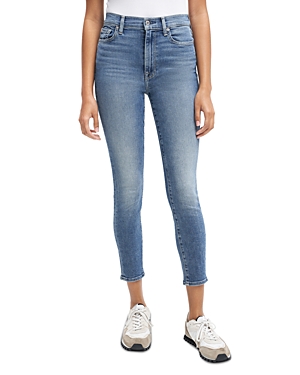 7 FOR ALL MANKIND JOSEFINA HIGH RISE CROPPED BOYFRIEND JEANS IN LYLE