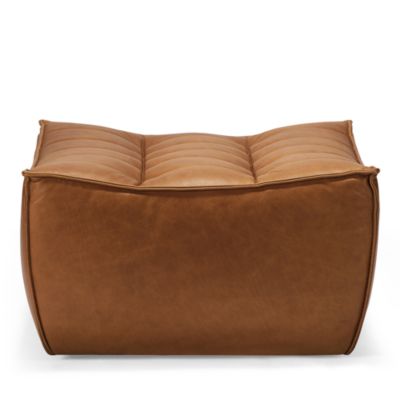 N701 Leather Ottoman