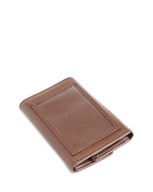 Royce New York Leather Key Case Organizer In Brown