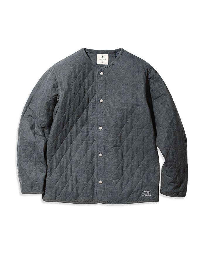Snow Peak Quilted Flannel Regular Fit Cardigan Jacket | Bloomingdale's