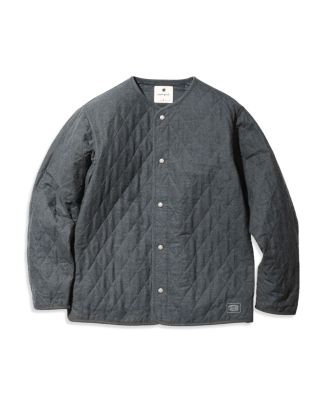 Snow Peak Quilted Flannel Regular Fit Cardigan Jacket