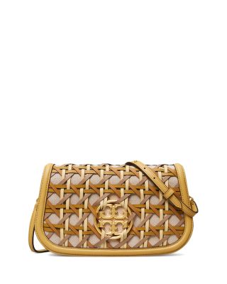 tory burch basket weave clutch