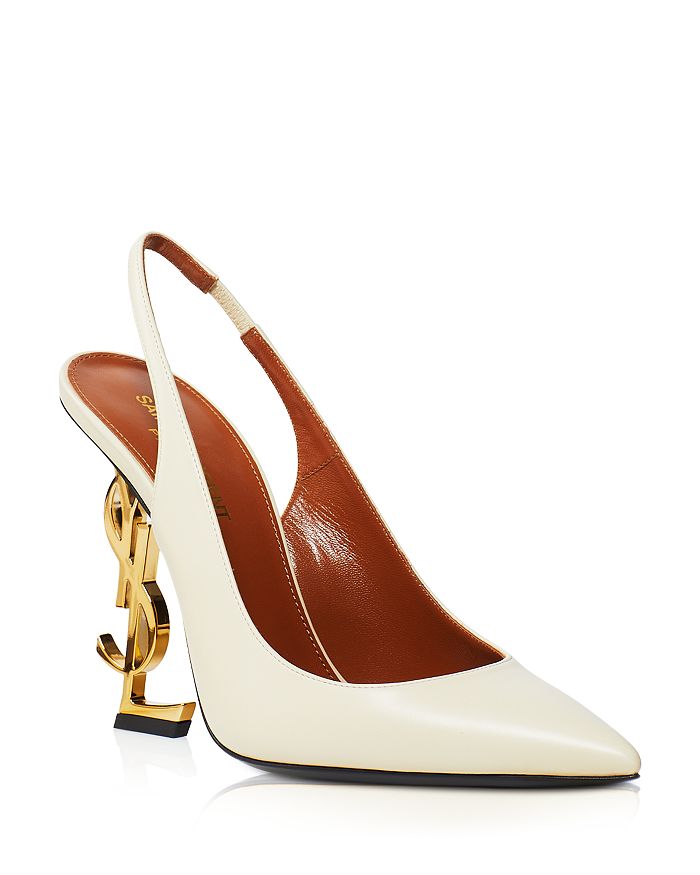Opyum Ysl Pointed Leather Pumps