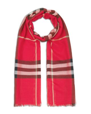 burberry gauze scarf