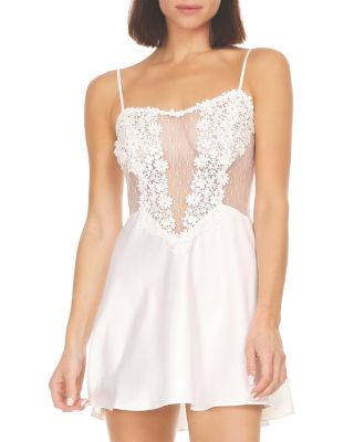 Flora Nikrooz Showstopper Charmeuse Chemise