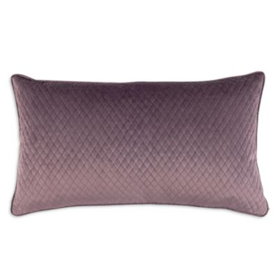 Valentina Quilted Velvet Decorative Pillow, 20" x 36" 