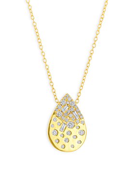 Bloomingdale's - Scattered Diamond Pendant Necklace in 14K Yellow Gold, 0.55 ct. t.w. - 100% Exclusive