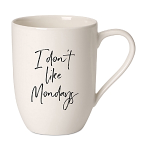 Villeroy & Boch I Don't Like Mondays Statement Mug In I Don't Like Mondays