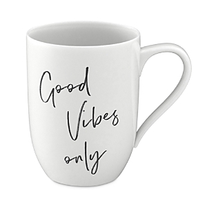 Villeroy & Boch Statement Mug In Good Vibes Only