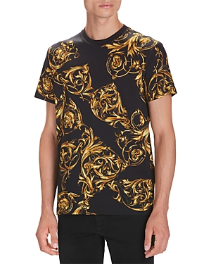 Versace Jeans Couture Garland Baroque Print T-Shirt