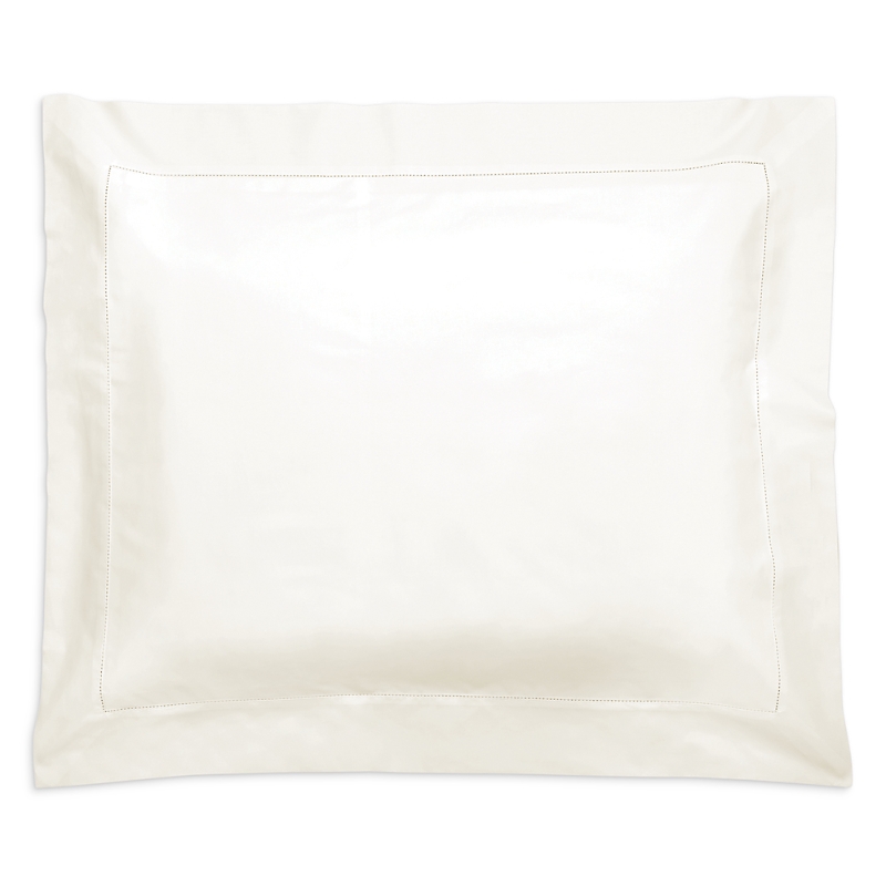 Matouk Positano Hemstitch Wrinkle Free Standard Sham