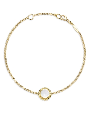 Lagos 18K Yellow Gold Covet Mother of Pearl Beaded Frame Chain Bracelet - 100% Exclusive