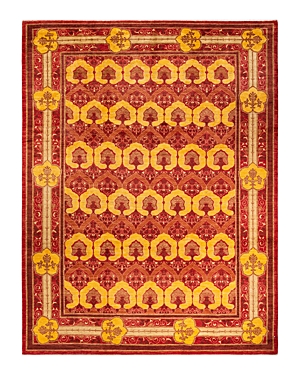 Bloomingdale's Arts & Crafts M1566 Area Rug, 8'10x12'4 In Red