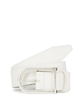 The Kooples - Women's White Leather Belt