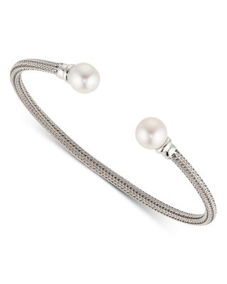 Nadri - Cultured Freshwater Pearl Flex Cuff Bracelet