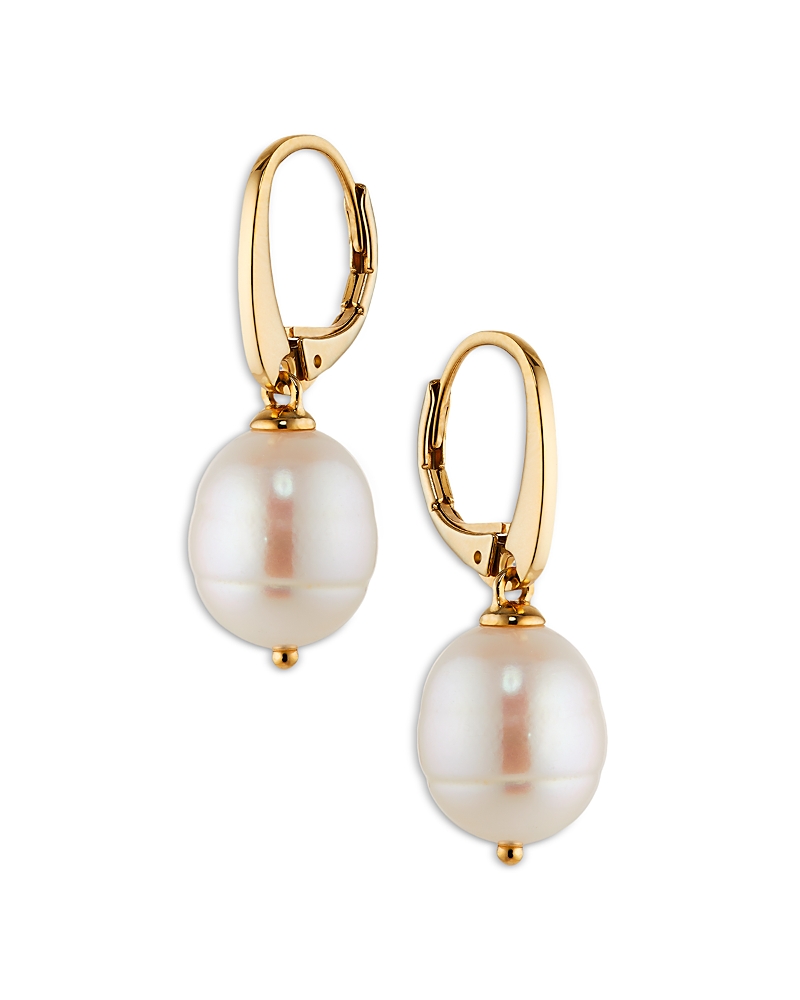 NADRI CULTURED BAROQUE FRESHWATER PEARL DROP EARRINGS